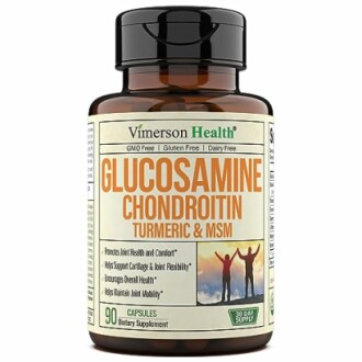 Glucosamine Chondroitin MSM Turmeric Boswellia - Joint Support Supplement Review